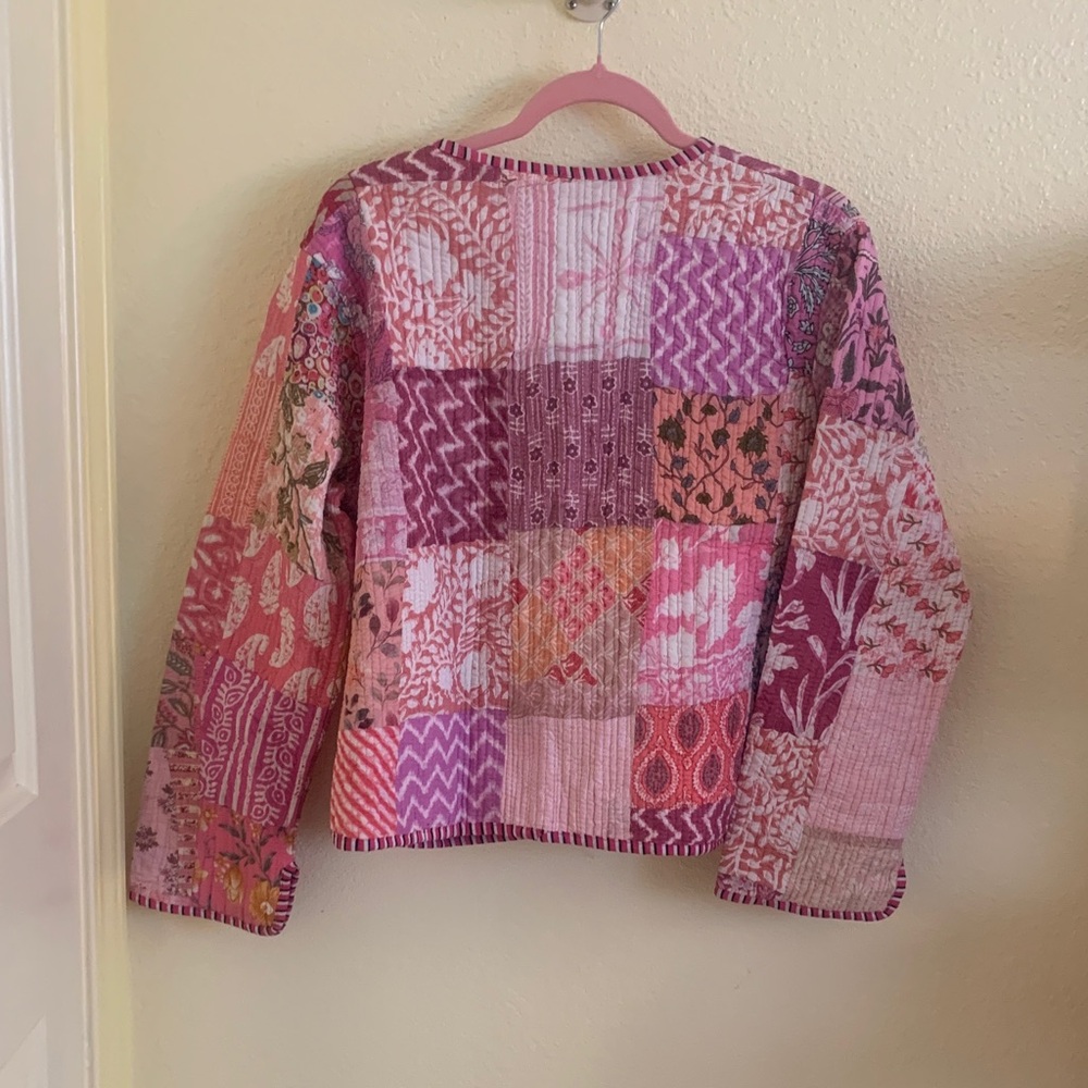 Patchwork Pink Jacket - image 2